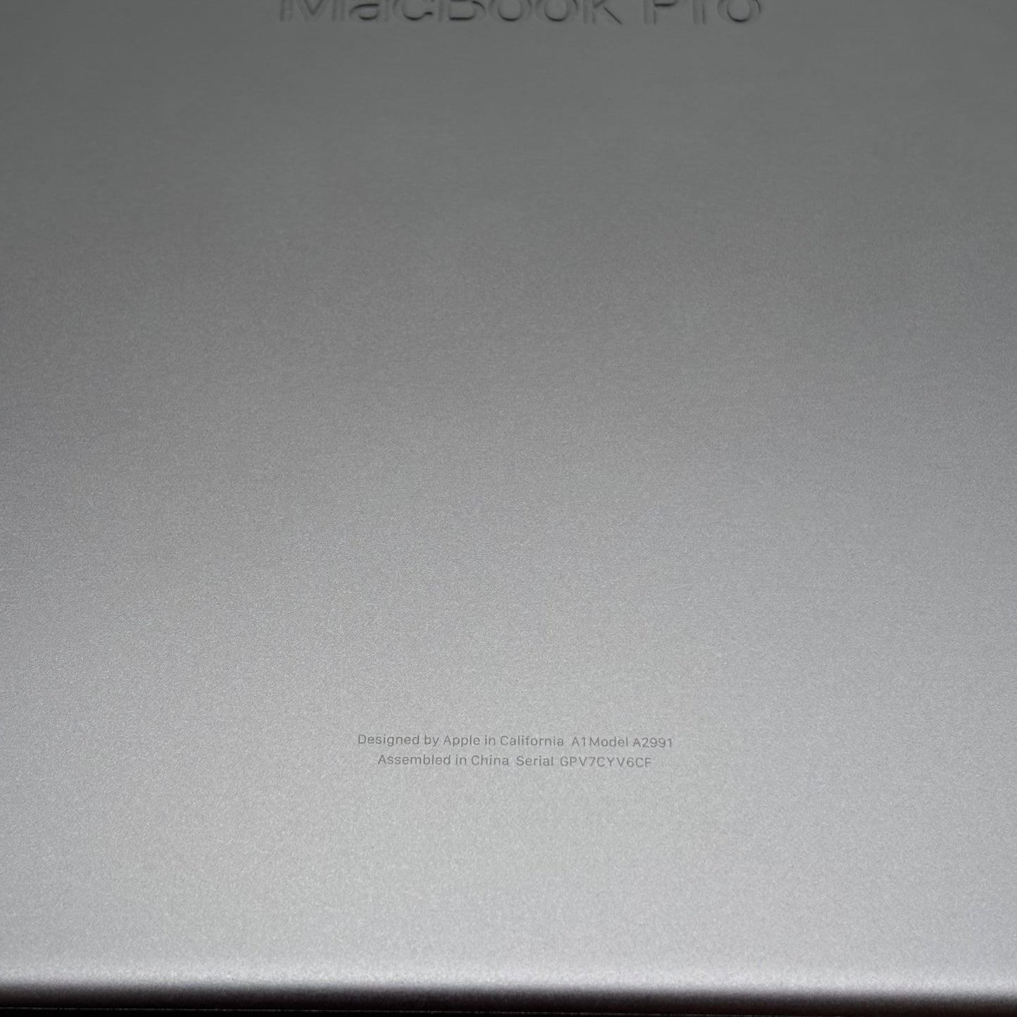 2023 Apple MacBook Pro 16" M3 Pro 4.0GHz 18GB RAM 512GB SSD A2991