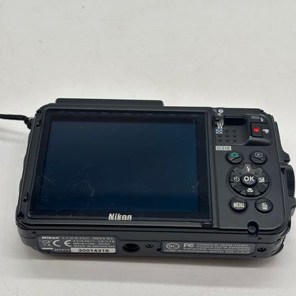 Nikon Coolpix AW130 16MP HD 1080p Compact Digital Camera