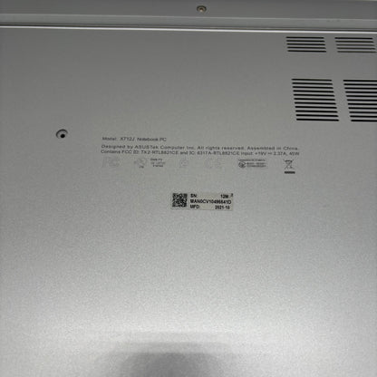 Asus Vivobook 17 X712J 17.3" i5-1035G1 1.0GHz 12GB RAM 500GB SSD