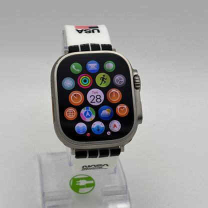 Unlocked Apple Watch Ultra 49MM Natural Titanium MQET3LL/A