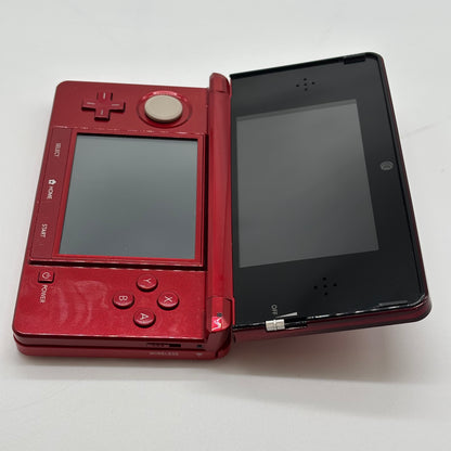 Nintendo 3DS Handheld Game Console CTR-001 Metallic Red