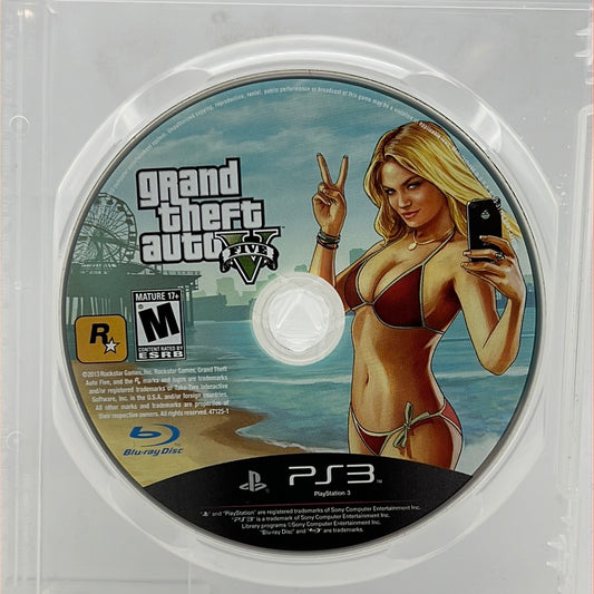 Grand Theft Auto V (Sony PlayStation 3 PS3, 2013)