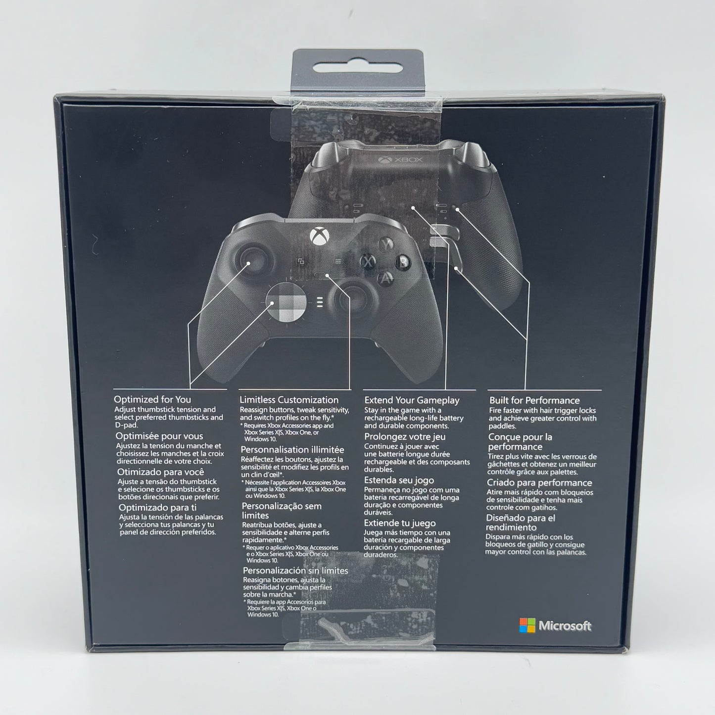 Microsoft Xbox One Elite Series 2 Wireless Controller Black 1797