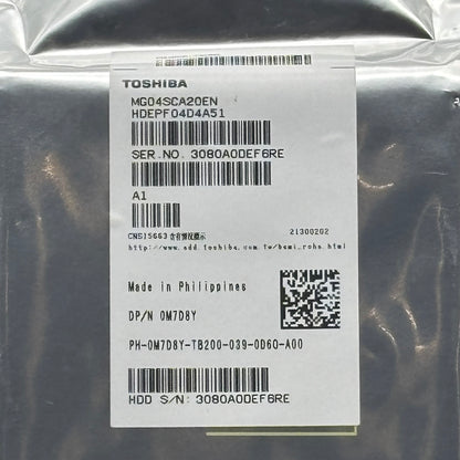 New Dell SAS 2TB  Harddrives 0M7D8Y