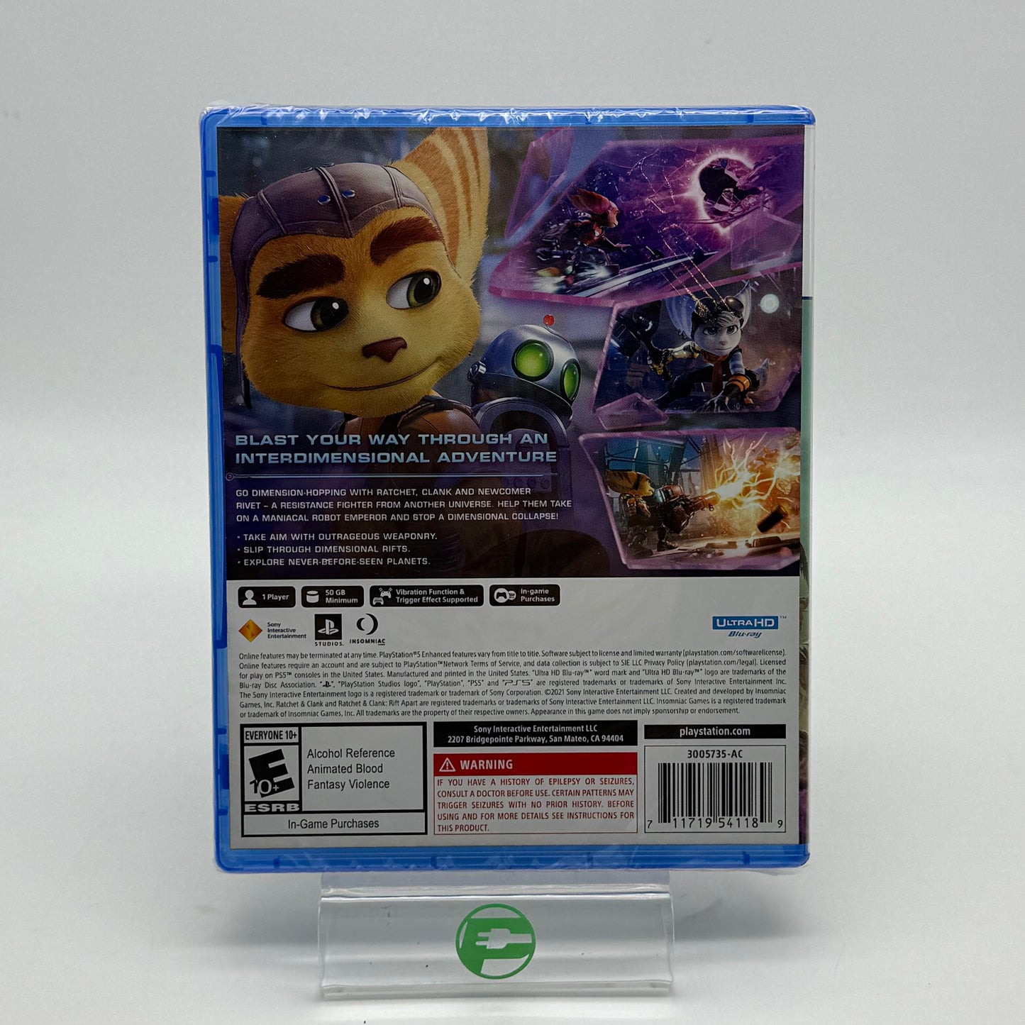 New Ratchet and Clank: Rift Apart (Sony PlayStation 5 PS5, 2021)