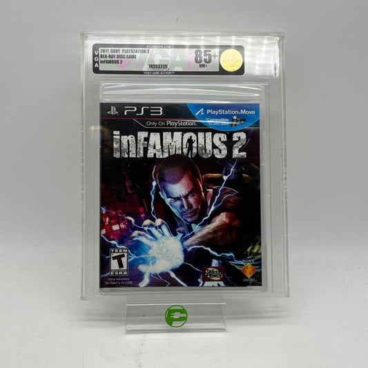 New Infamous 2 (Sony PlayStation 3 PS3, 2011) Graded Copy