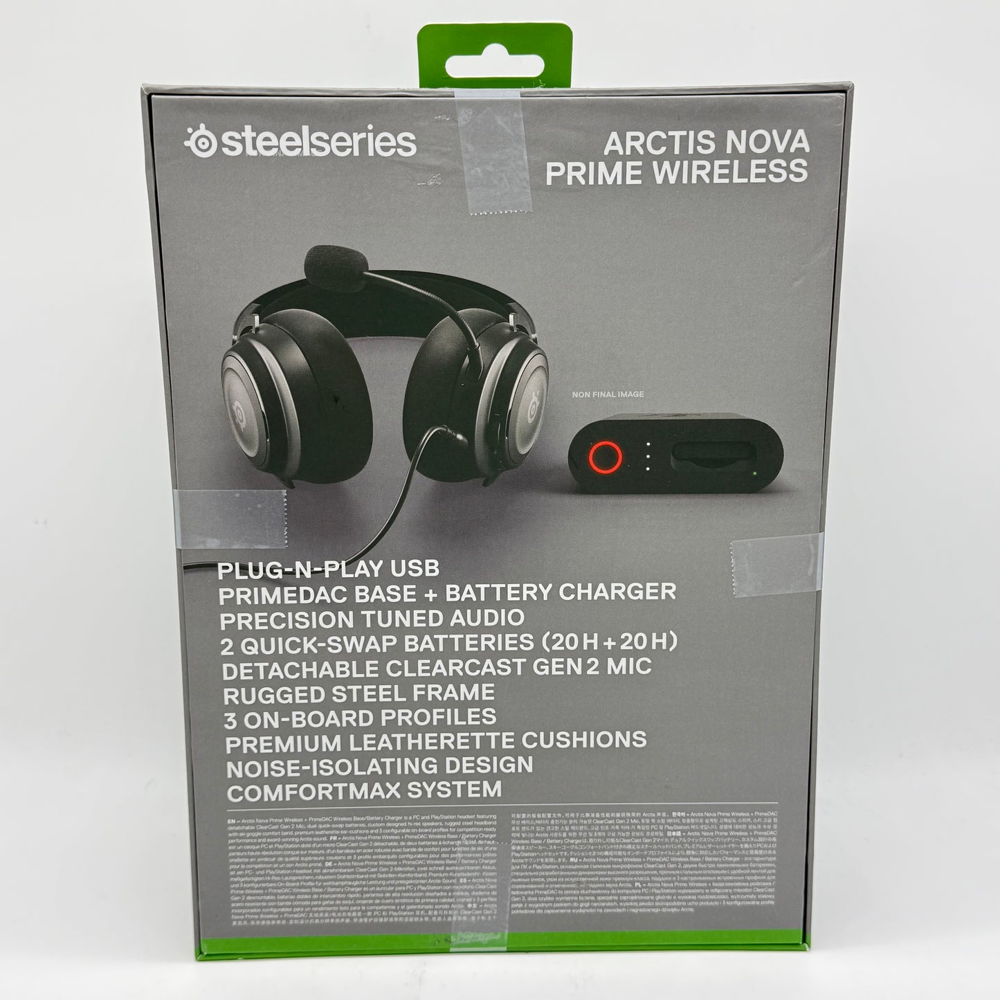 SteelSeries Arctis Nova Prime Wireless X Gaming Headset for Xbox Black 61586