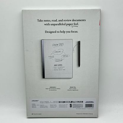 reMarkable 2 RM113 10.3” Paper Tablet 8GB WIFI with Marker Plus Stylus