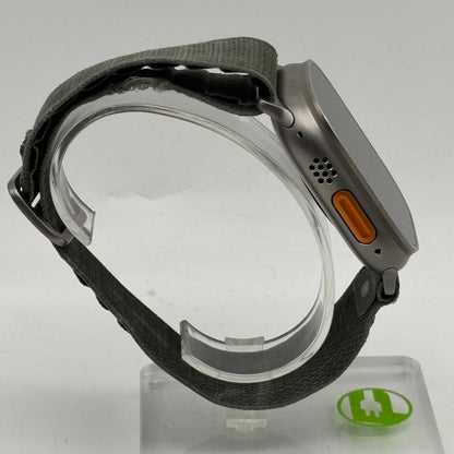 GPS Only Apple Watch Ultra 49MM Natural Titanium Gray Sport Band MQEX3LL/A