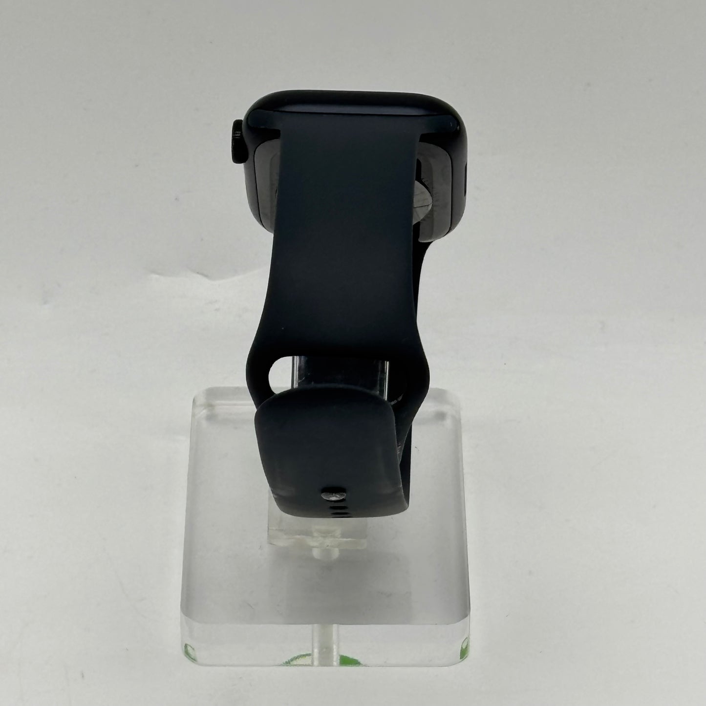 GPS Only Apple Watch Series 7 45MM Black Aluminum Black Sport Band MKN53LL/A