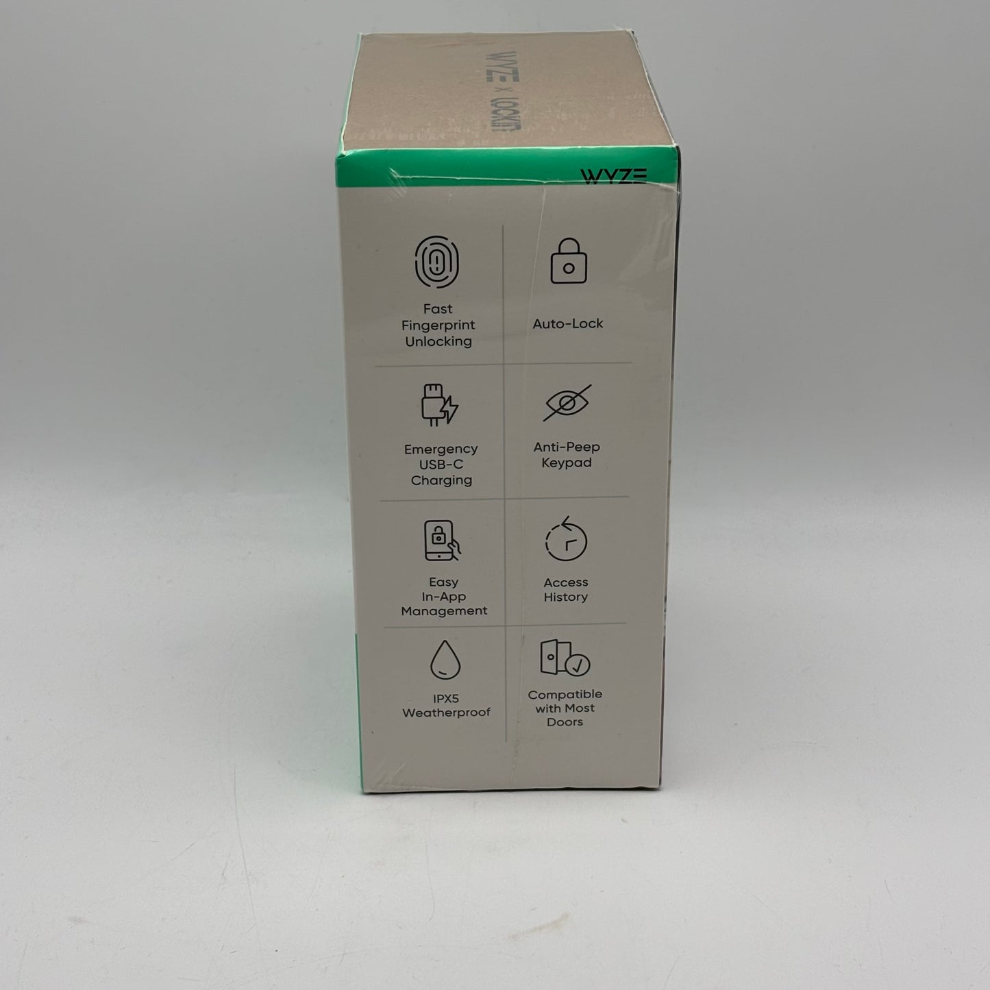 New Wyze Biometric Bluetooth Smart Lock WLCKB1