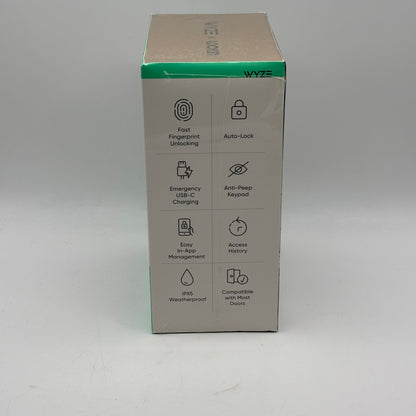 New Wyze Biometric Bluetooth Smart Lock WLCKB1