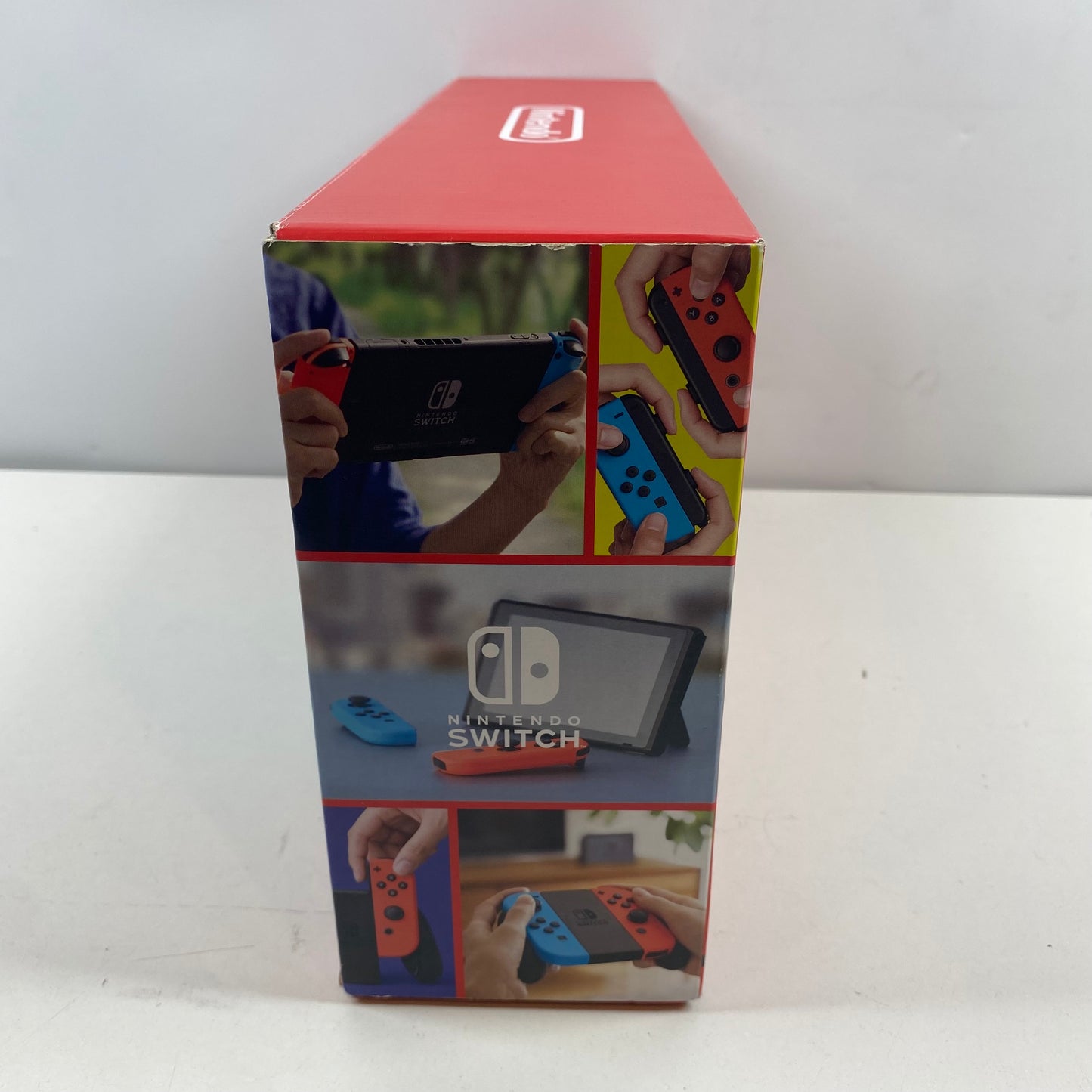 Nintendo Switch v2 Video Game Console HAC-001(-01)  Red/Blue