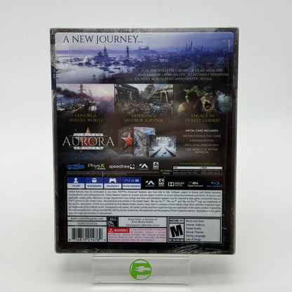 New Metro Exodus [Aurora Limited Edition] (Sony PlayStation 4 PS4, 2019)