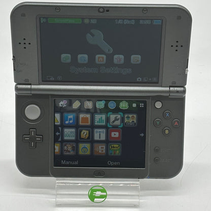 New Nintendo 3DS XL Handheld Game Console RED-001 Black