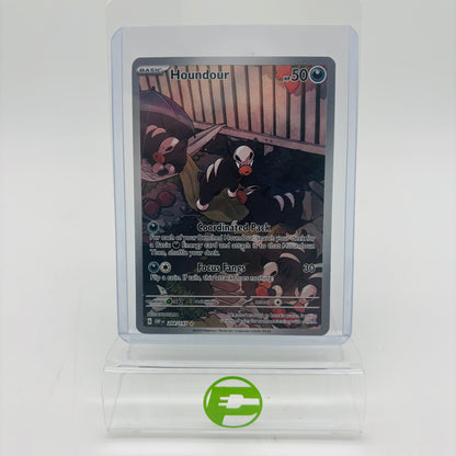 Pokemon TCG Houndour 204/197 Illustration Rare Obsidian Flames