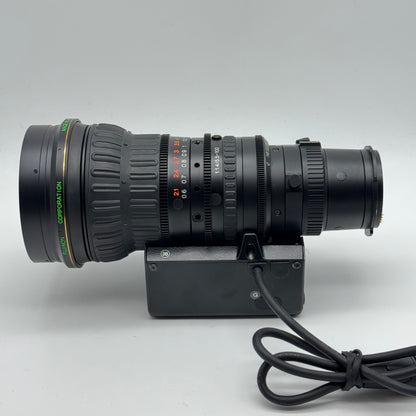 Fujinon HSs18x5.5BMD-D18 5.5-100mm f/1.4 HD TV Zoom Studio Lens XLR