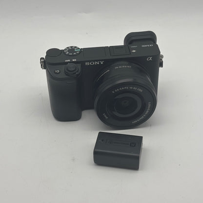 Sony Alpha A6400 24.2MP Compact Mirrorless Digital Camera