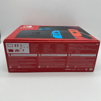 Nintendo Switch v2 Video Game Console HAC-001(-01)  Red/Blue