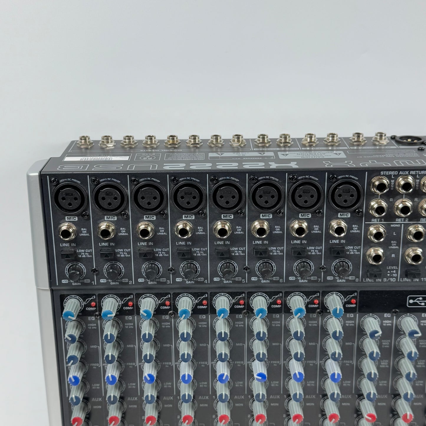 Behringer Xenyx X2222USB 12-Channel Premium Analog Mixer with Multi Track USB