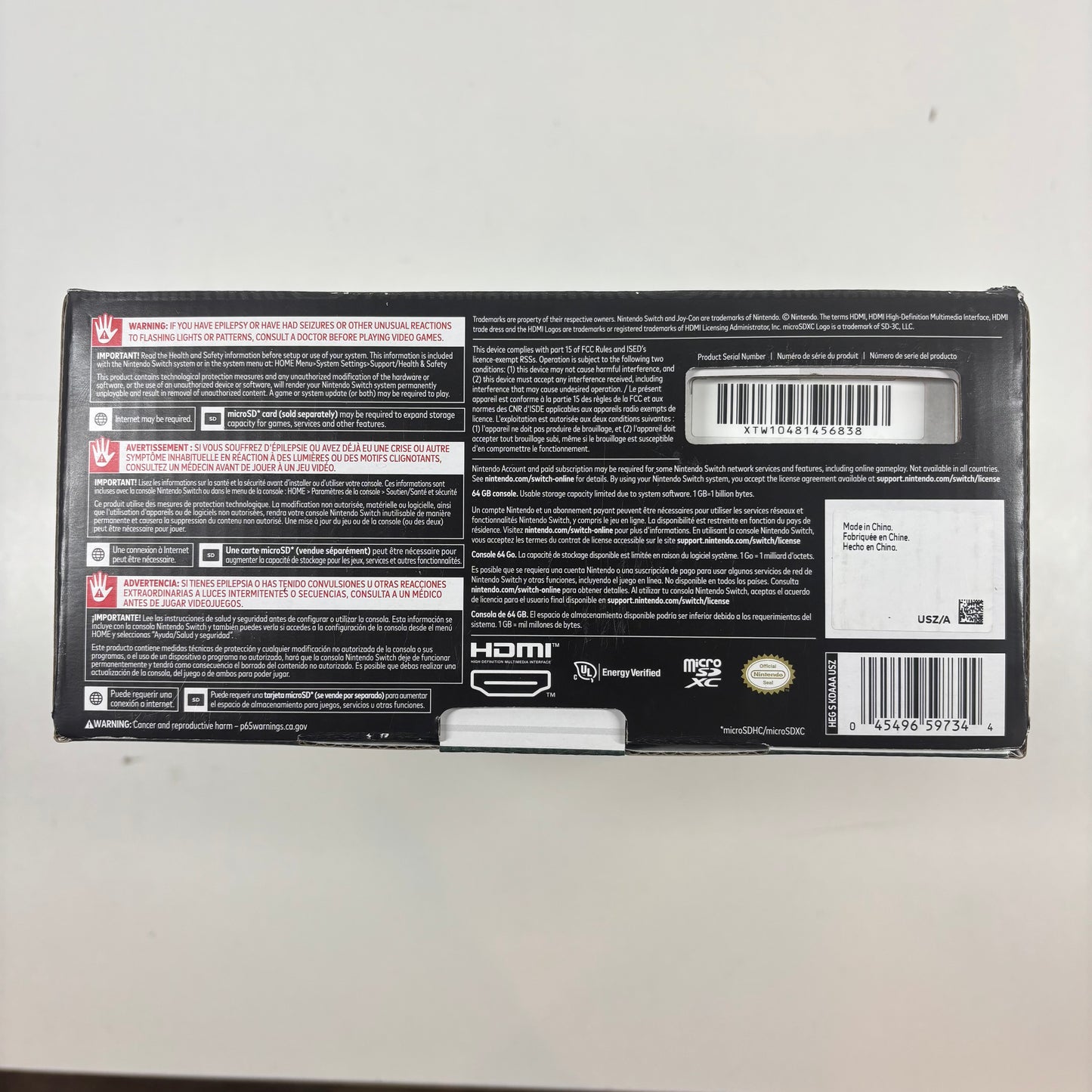 Nintendo Switch OLED Console HEG-001 Tears of the Kingdom Special Edition NIB