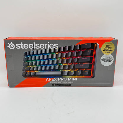 SteelSeries Apex Pro Mini Gen 3 Backlit Mechanical Gaming Keyboard 64913