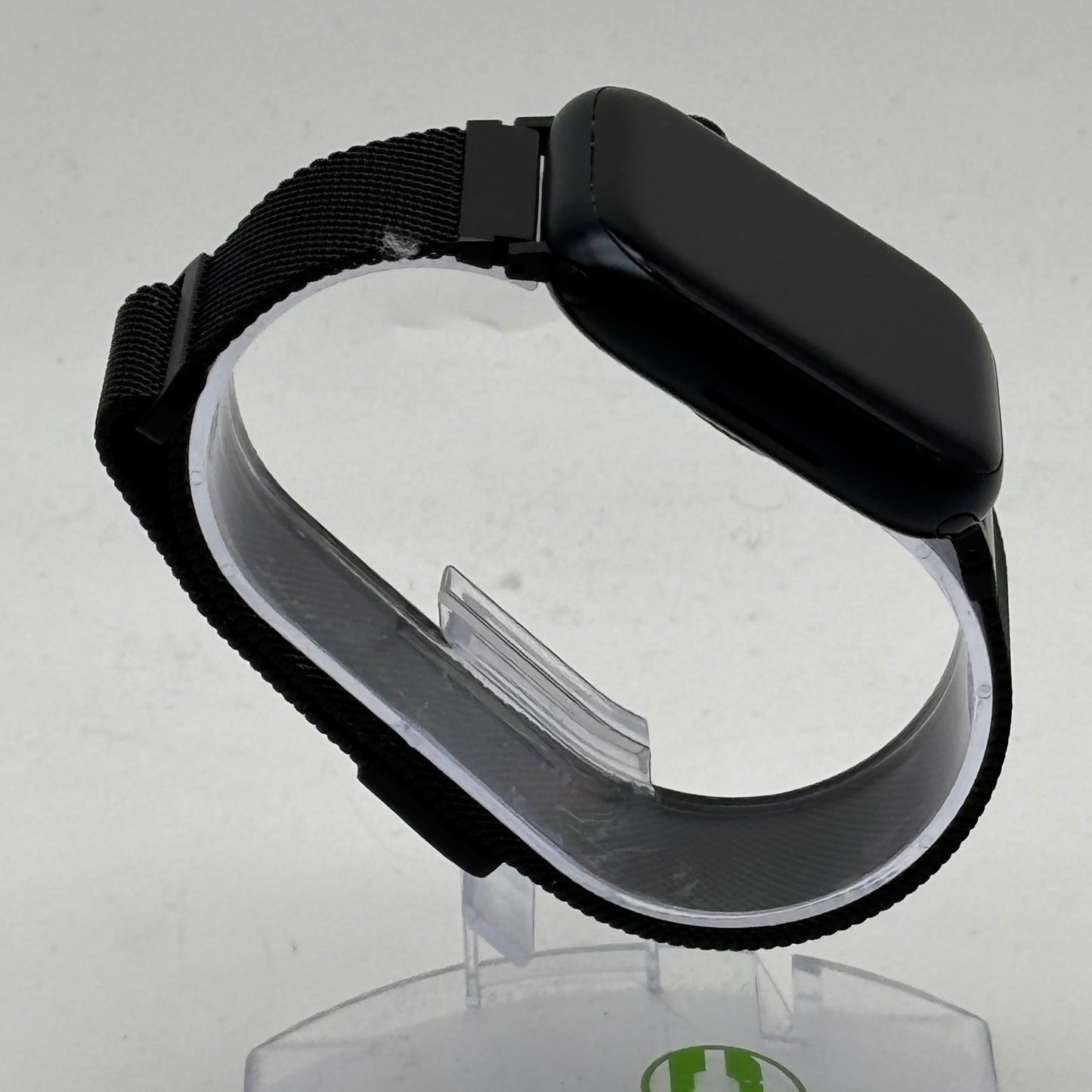 GPS Only Apple Watch Series 9 45MM Black Aluminum  Black Milanese Loop MR9C3LL/A