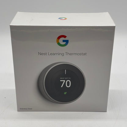 New Google Nest Thermostat Nest Learning Thermostat T3007ES