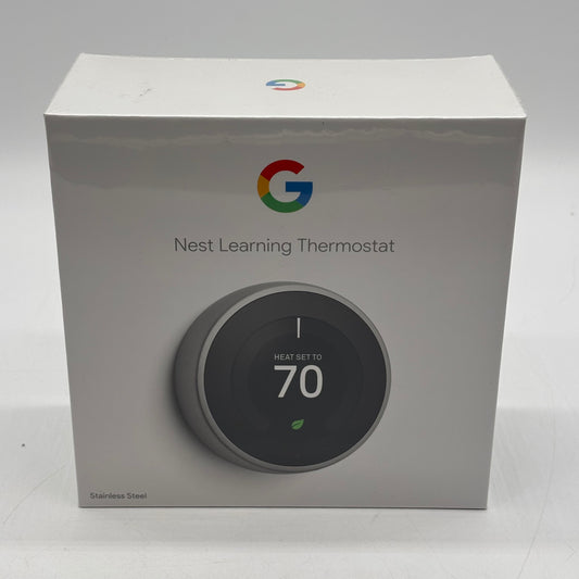 New Google Nest Thermostat Nest Learning Thermostat T3007ES