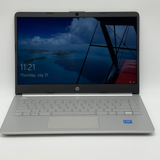 HP Laptop 14 14-DQ0711DS 14" Celeron N4120 1.1GHz 4GB RAM 64GB SSD