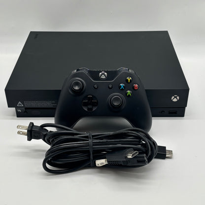 Microsoft Xbox One X 1TB Console Gaming System Black 1787