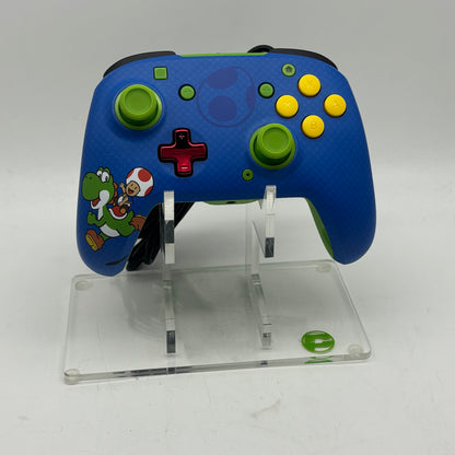 PDP Toad and Yoshi Wired Controller Blue 500-134-YOSHI For Nintendo Switch