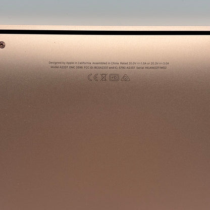 2020 Apple MacBook Air 13.3" M1 7C GPU 3.2GHz 8GB RAM 256GB SSD A2337