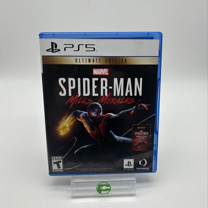 Spider-Man Miles Morales (Sony Playstation 5, 2020) Ultimate Launch Edition