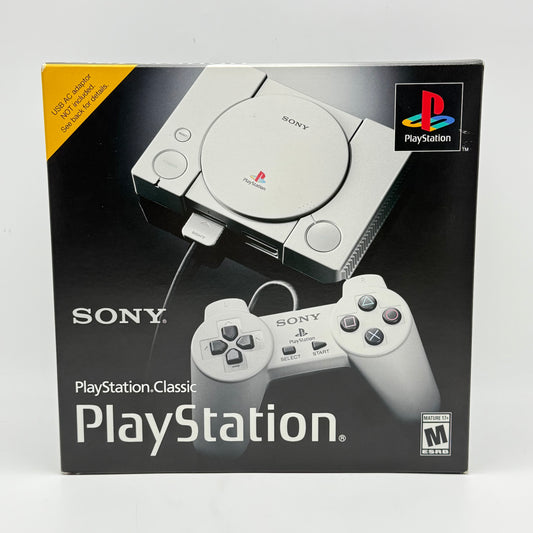 New Sony PlayStation Classic Gray Console Gaming System SCPH-1000R