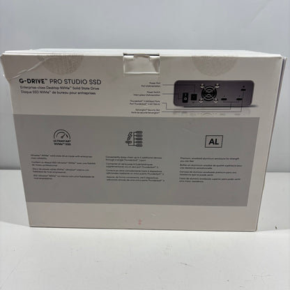 SanDisk External G-Drive Pro 7.68TB Thunderbolt 3 SSD SDPS71F-007T-D-0K