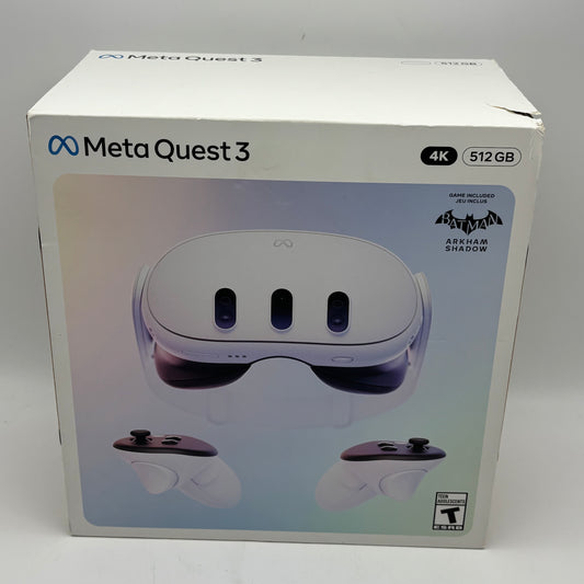 New Meta Quest 3 512GB VR System MC-1139337-02
