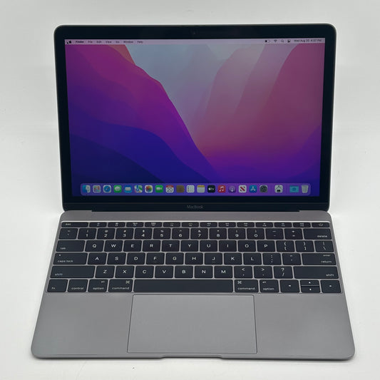 2016 Apple MacBook 12" Intel m7 1.3GHz 8GB RAM 512GB SSD Space gray A1534