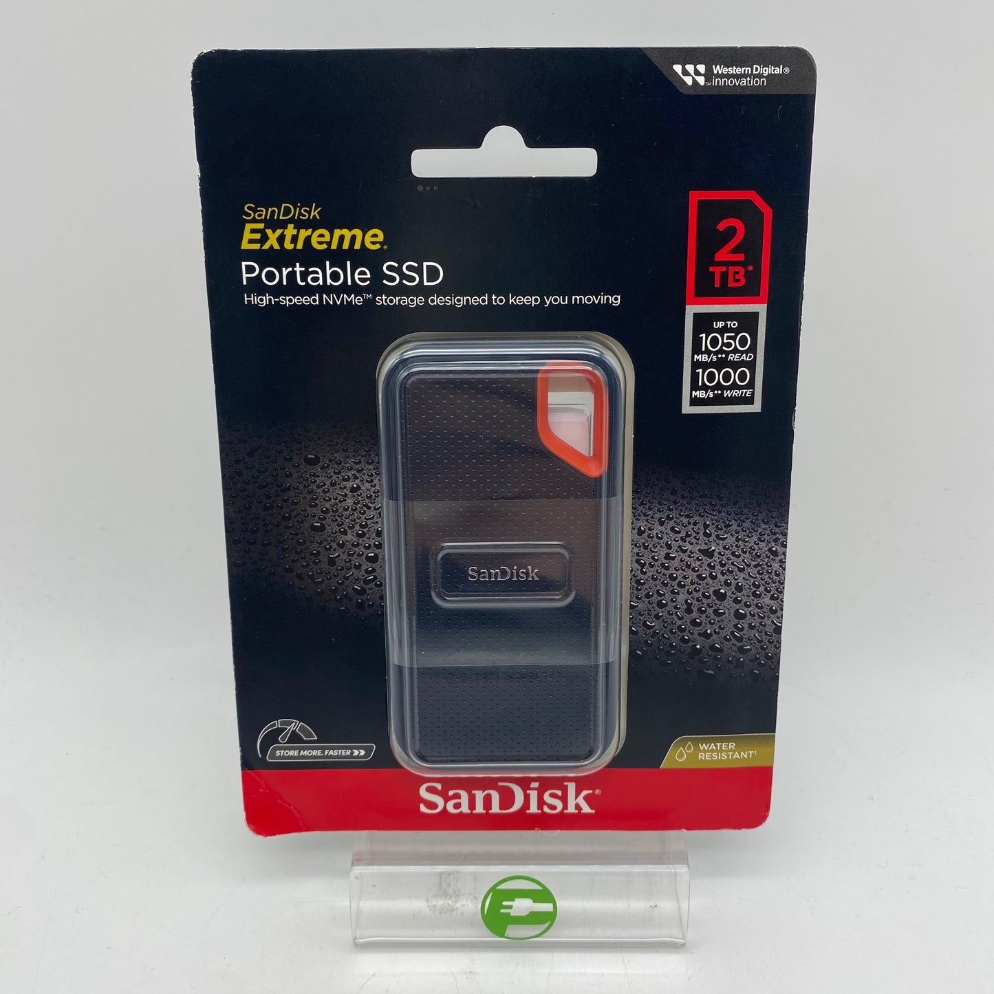 New SanDisk Portable Extreme Portable SSD 2TB USB-C SSD SDSSDE61-2T00-AT