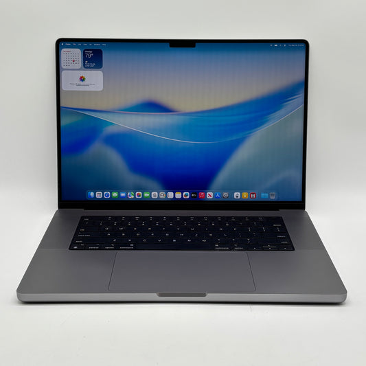 2021 Apple MacBook Pro 16" M1 Pro 16C GPU 3.2GHz 16GB RAM 512GB SSD A2485