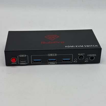New Rubipro 8K HDMI USB 3.0 KVM Switch X004TT2B6Z