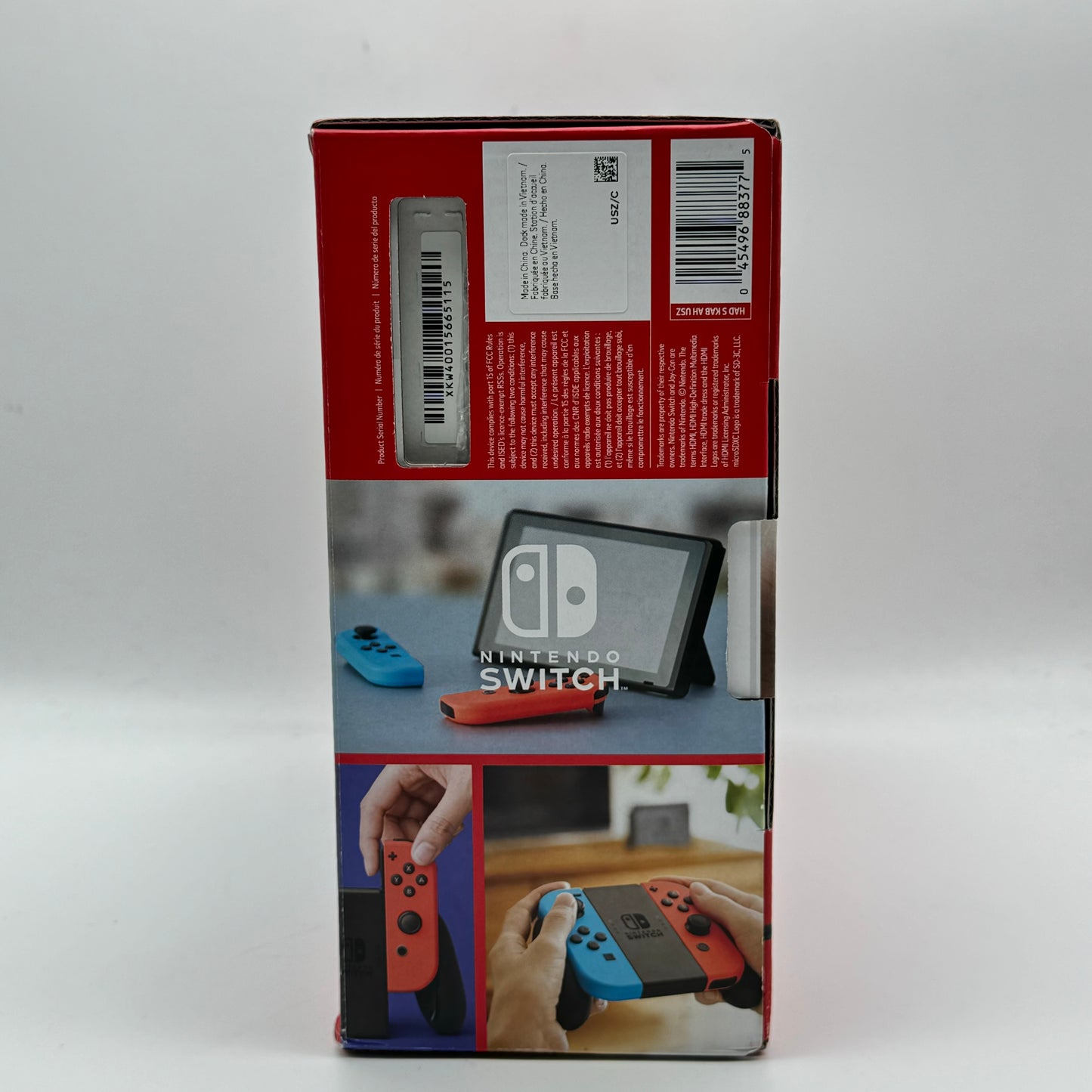 New Nintendo Switch v2 Video Game Console HAC-001(-01) Red/Blue