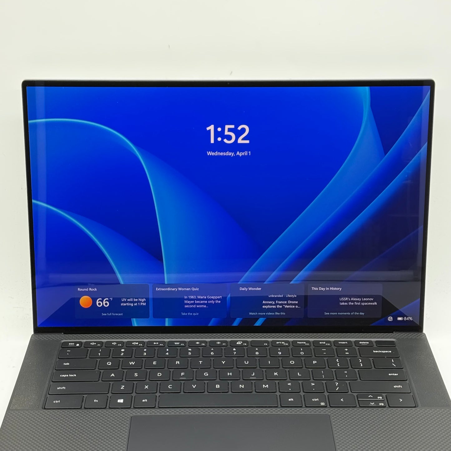 Dell XPS 15 9500 i7-10750H 2.6GHz 16GB RAM 256GB SSD GTX 1650 Ti 4K UHD+ Touch