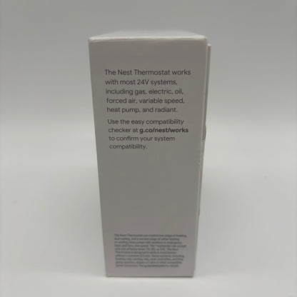 Google Nest Thermostat Smart Thermostat Snow G4CVZ
