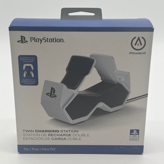 New PowerA Twin Charging Station For DualSense PS5 Controller