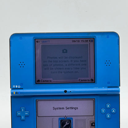 Nintendo DSi XL Handheld Game Console Only UTL-001 Black/Blue