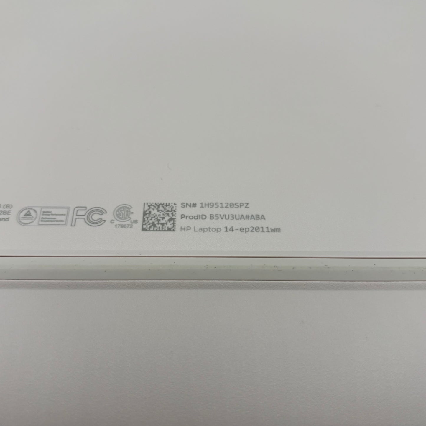 HP Laptop 14-EP2011WM 14" N150 800 MHZ 4GB RAM 128GB SSD