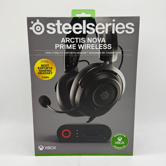 SteelSeries Arctis Nova Prime Wireless X Gaming Headset for Xbox Black 61586