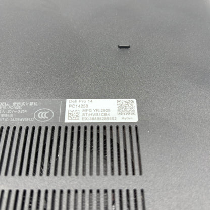 Dell Pro 14 PC14250 14" Core 7 150U 1.8GHz 16GB RAM 512GB SSD
