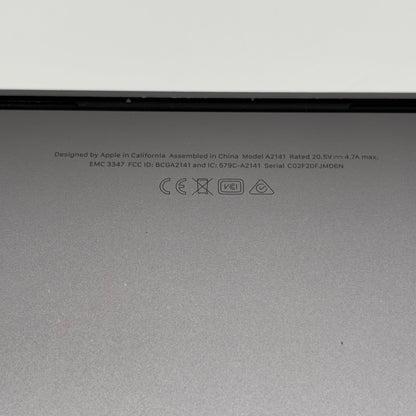 2019 Apple MacBook Pro 16" i9 2.3GHz 16GB RAM 1TB SSD Space Gray A2141